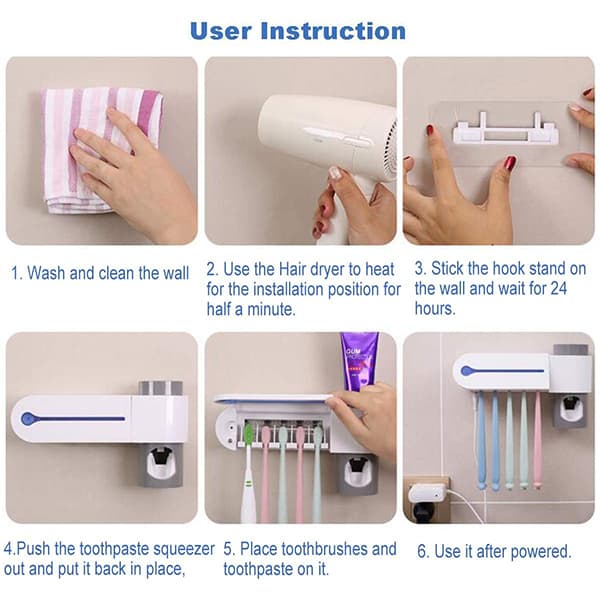 UV Toothbrush Sanitizer SMILUV™